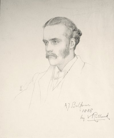 Arthur Balfour，1888年 作者 紫罗兰色礼仪